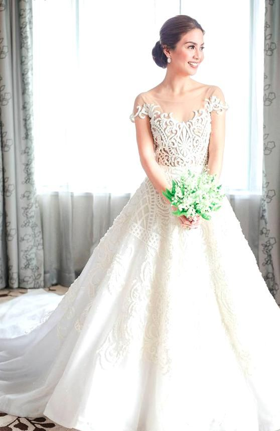 Kaye Abad wedding gown