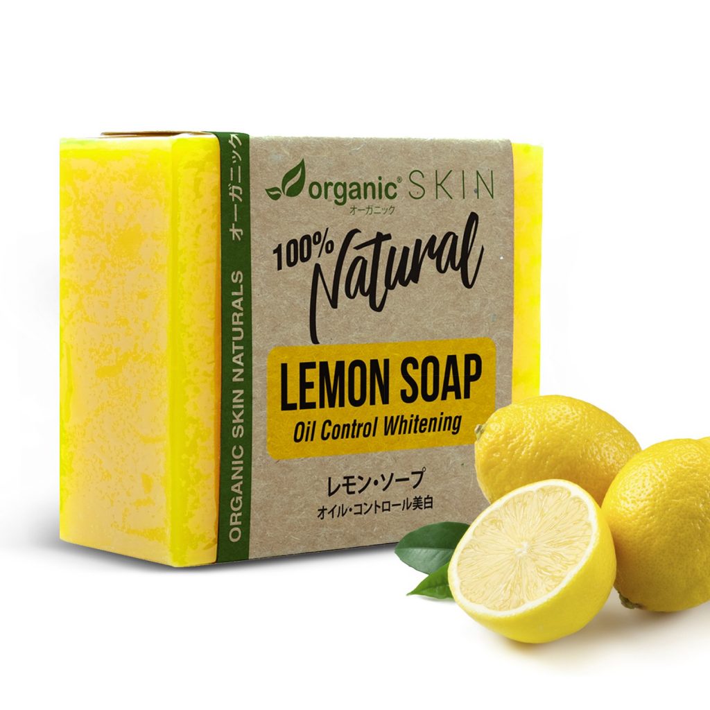 Organic Skin Whitening Lemon Soap
