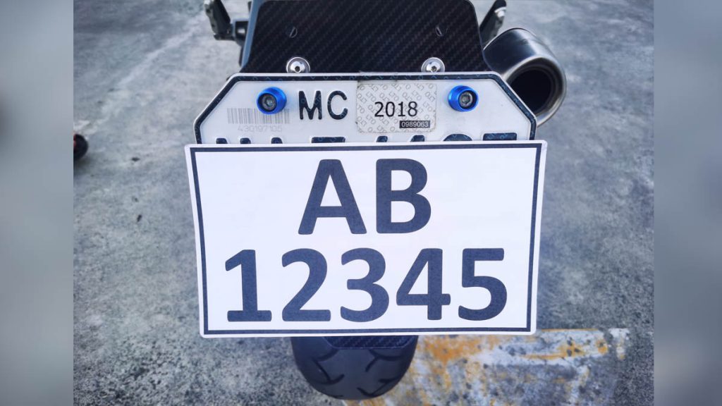 motorcycle plate number philippines