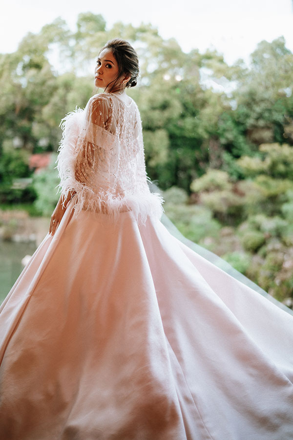 Tanya Bautista's royal wedding gown